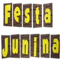 Imagem de VARAL FESTA JUNINA EM E.V.A ESTILO MADEIRA  15X17CM - 01 UNIDADE